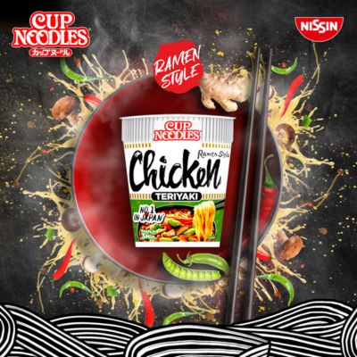 Cup Noodles Chicken Teriyaki Instant Ramen Style Pot 70g thumbnail 3