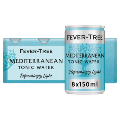 Refreshingly Light Mediterranean Tonic Water 8 x 150ml