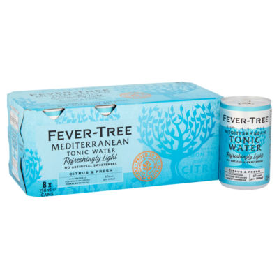 Refreshingly Light Mediterranean Tonic Water 8 x 150ml thumbnail 3