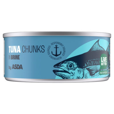 ASDA Skipjack Tuna Chunks in Brine