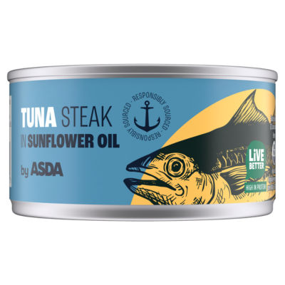 Tuna Steak in Sunflower Oil 198g thumbnail 2