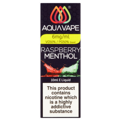 Raspberry Menthol E-Liquid 6mg 6ml