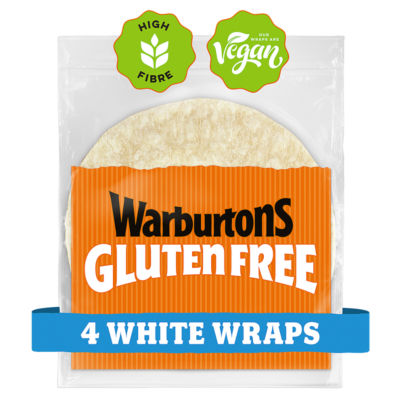 4 Gluten Free White Wraps thumbnail 2