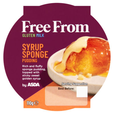 ASDA Free From Syrup Sponge Pudding