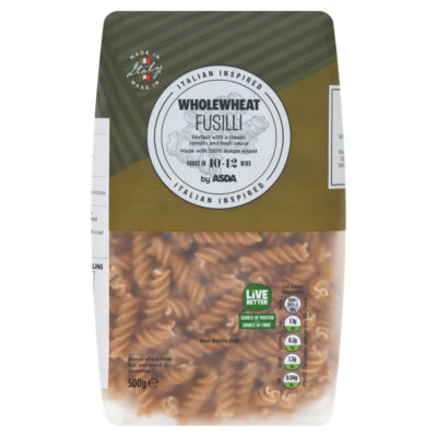 Wholewheat Fusilli 500g thumbnail 2