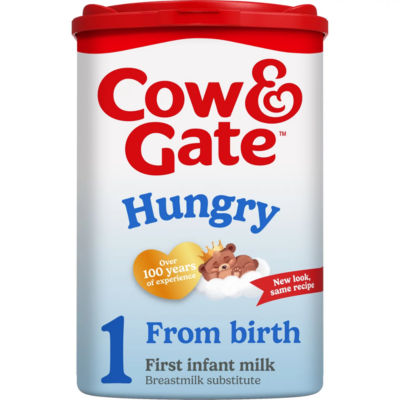 Cow & Gate Hungry First Infant Baby Milk Formula Powder from Birth