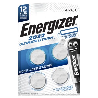 Energizer 2032 Ultimate Lithium Coin Battery