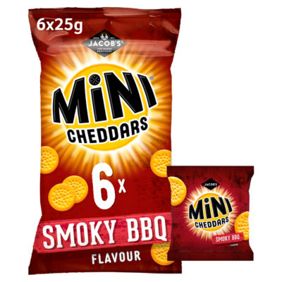 Mini Cheddars BBQ Multipack Snacks