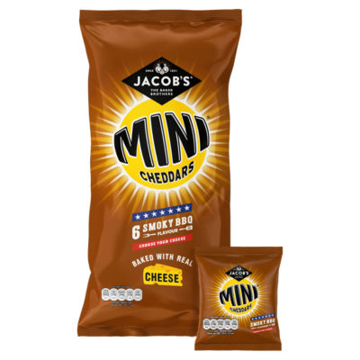 Mini Cheddars BBQ Multipack Snacks thumbnail 3