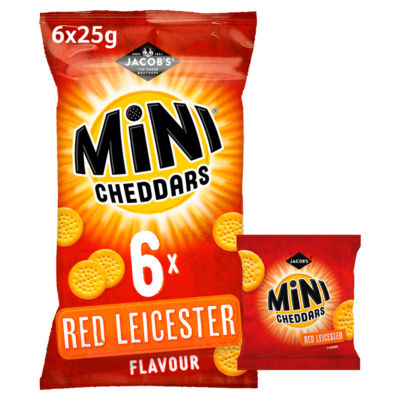 Mini Cheddars Red Leicester Multipack Snacks thumbnail 2