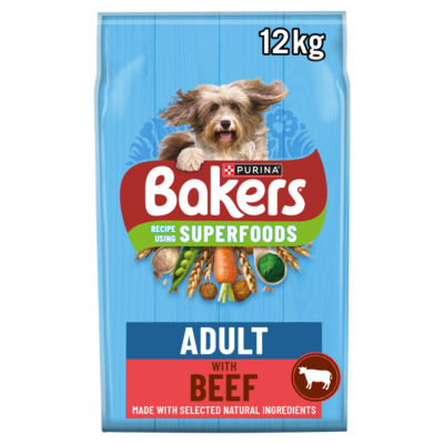 Superfoods Beef with Vegetables Dry Dog Food 12kg thumbnail 2