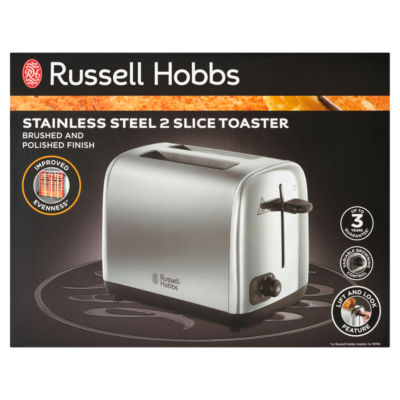 Stainless Steel 2 Slice Toaster thumbnail 2
