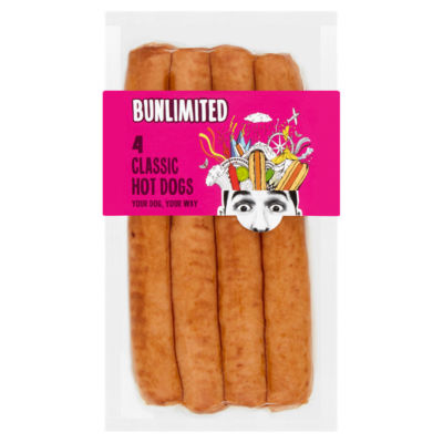 4 Classic Hot Dogs 280g thumbnail 2