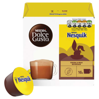 Dolce Gusto Nesquik Hot Chocolate Pods x16 (16 Servings) thumbnail 3