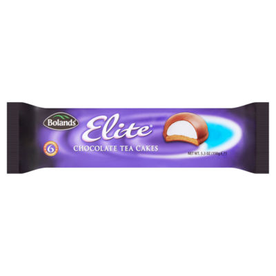 Elite Chocolate Tea Cakes 6 x 25g (150g)