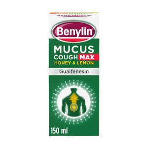 Mucus Cough Max Honey & Lemon Flavour Syrup 150ml thumbnail 2