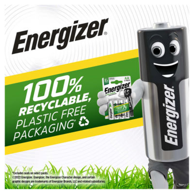 Accu Recharge Universal Rechargeable AAA Batteries 4 Pack thumbnail 3