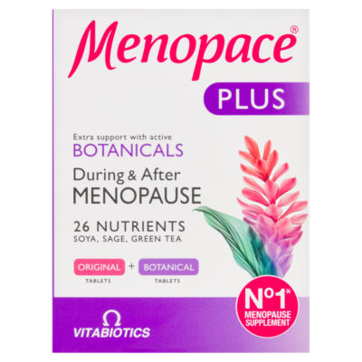 Vitabiotics Menopace Plus Tablets