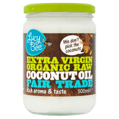 Lucy Bee Fair Trade Extra Virgin Organic Raw Coconut Oil