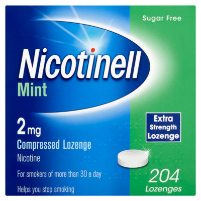 Nicotine Mint 2 mg Compressed 204 Lozenges