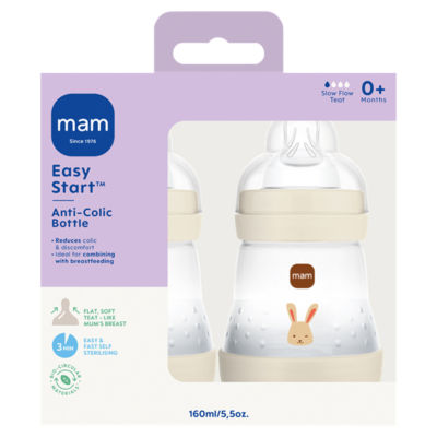Easy Start Anti-Colic Bottle 0+ Months 2 x 160ml thumbnail 2