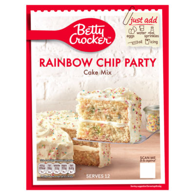 Rainbow Chip Party Cake Mix 425g thumbnail 2