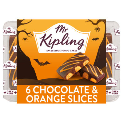 Milk Chocolate & Orange Cake Slices 6 Pack thumbnail 2