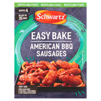 Tray Bake American BBQ Sausages thumbnail 2