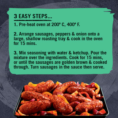 Tray Bake American BBQ Sausages thumbnail 3