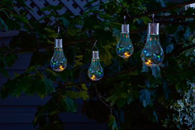 5 LEDs Multi-Coloured Hanging Lightbulb