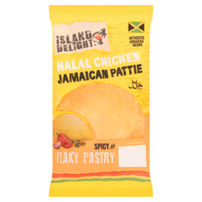 Halal Chicken Jamaican Pattie Flaky Pastry 140g thumbnail 2