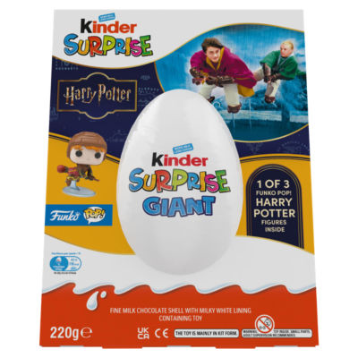 Surprise Giant Milk Chocolate Easter Egg With Toy 220g thumbnail 2