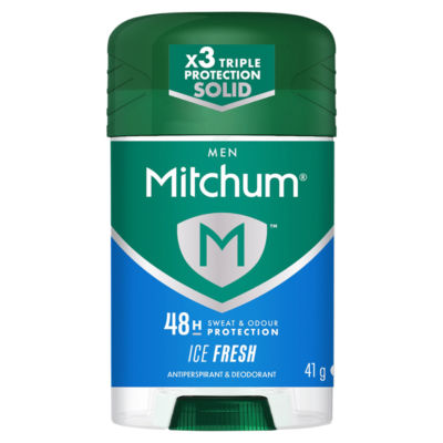 Men Triple Odor Defense 48HR Protection Ice Fresh Anti-Perspirant & Deodorant 41g