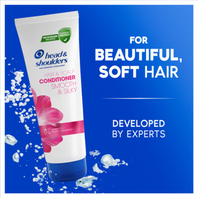 Smooth & Silky Anti-Dandruff Conditioner275ml Moisturised Hair and Scalp thumbnail 3