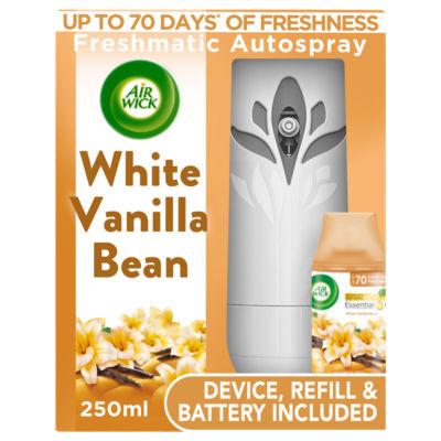 White Vanilla Bean
Freshmatic Spray Kit