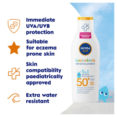 Sun Babies &Kids Sensitive Protect Lotion SPF50+ 200ml thumbnail 3