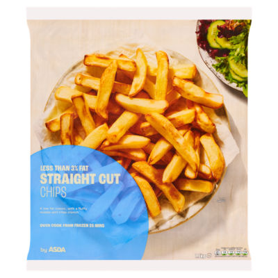 Less than 3% Fat Straight Cut Chips 1.5kg
