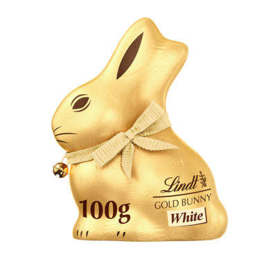 Gold Bunny Easter White Chocolate 100g thumbnail 2