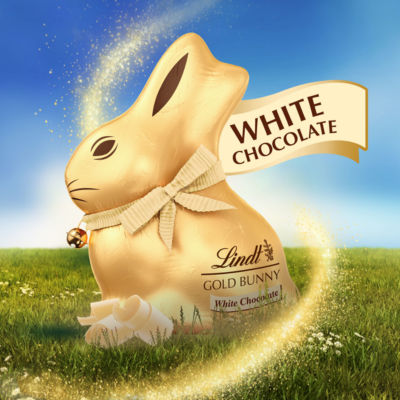 Gold Bunny Easter White Chocolate 100g thumbnail 3