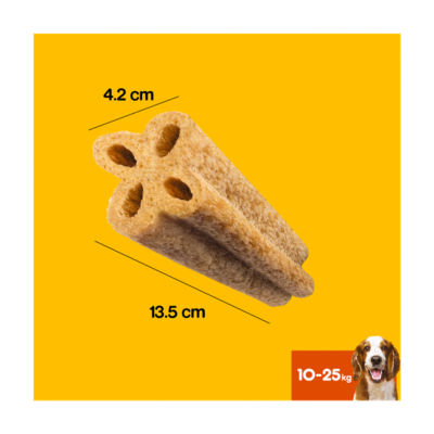 Dentastix Advanced Medium Dog Treat Chicken 1 x Dental Chew 80g thumbnail 4