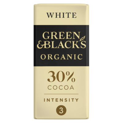 Organic White Chocolate Bar 90g thumbnail 2