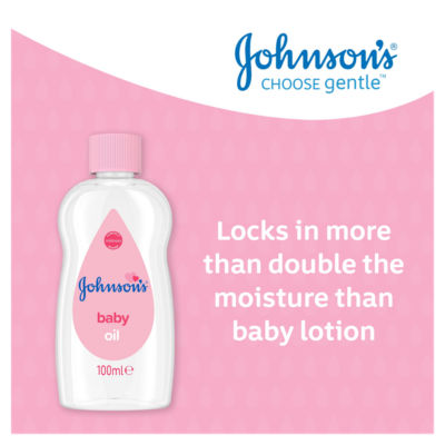 JOHNSON'S Baby Classic Moisturising Oil 100ml thumbnail 3
