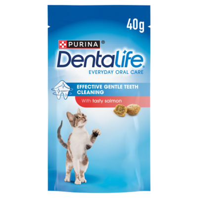 Dental Salmon Cat Treats 40g thumbnail 2