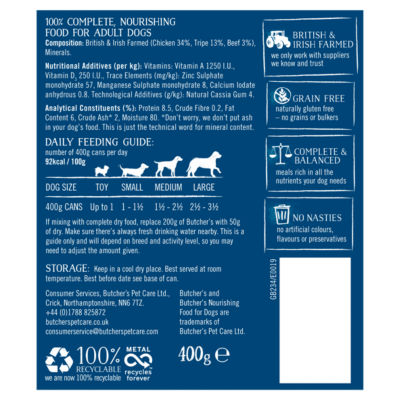 Nourishing Food for Dogs with Tripe 400g thumbnail 4