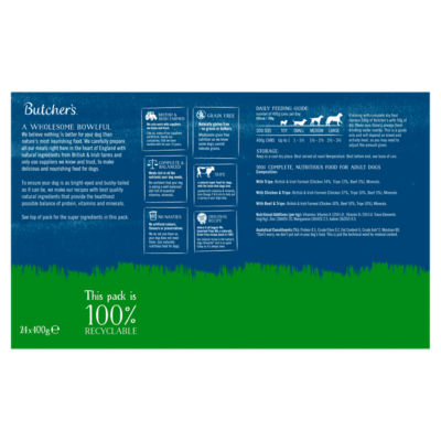 Nourishing Food for Dogs Tripe Loaf Recipes 24 x 400g thumbnail 3
