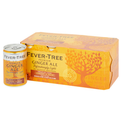Refreshingly Light Premium Ginger Ale 8 x 150ml thumbnail 3