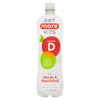 Vitamin D Still Mango & Passionfruit 1 Litre thumbnail 2