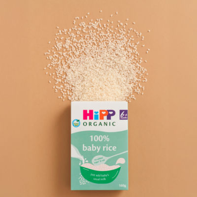 HiPP Organic Baby Rice Baby Cereal 6+ Months 160g thumbnail 4