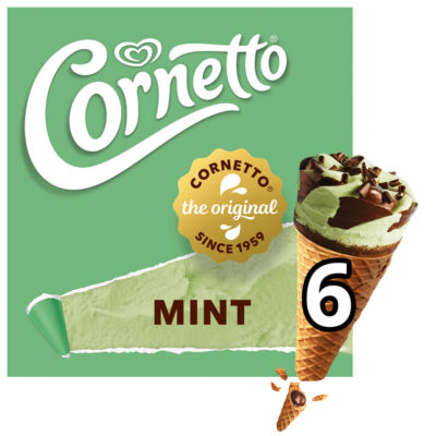 Mint Ice Cream Cones 6x 90 ml thumbnail 2