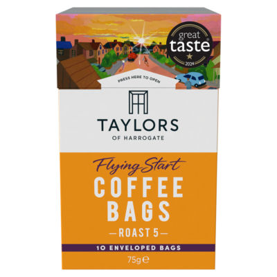 10 Flying Start Enveloped Coffee Bags 75g thumbnail 2